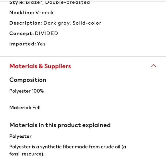 Oversized blazer-style-jacket - Picture 5 of 5